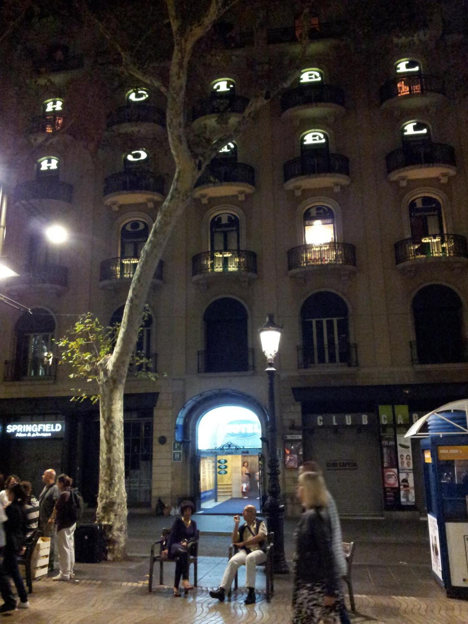 Hotel Toledano Ramblas Barcellona Esterno foto
