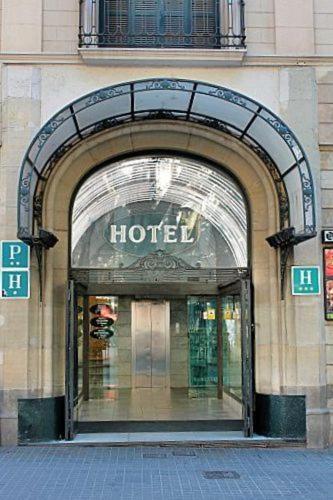 Hotel Toledano Ramblas Barcellona Esterno foto